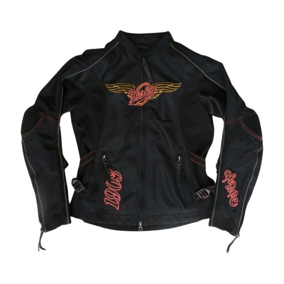 Rare Harley-Davidson Mesh Riding Jacket - Picture 3 of 8